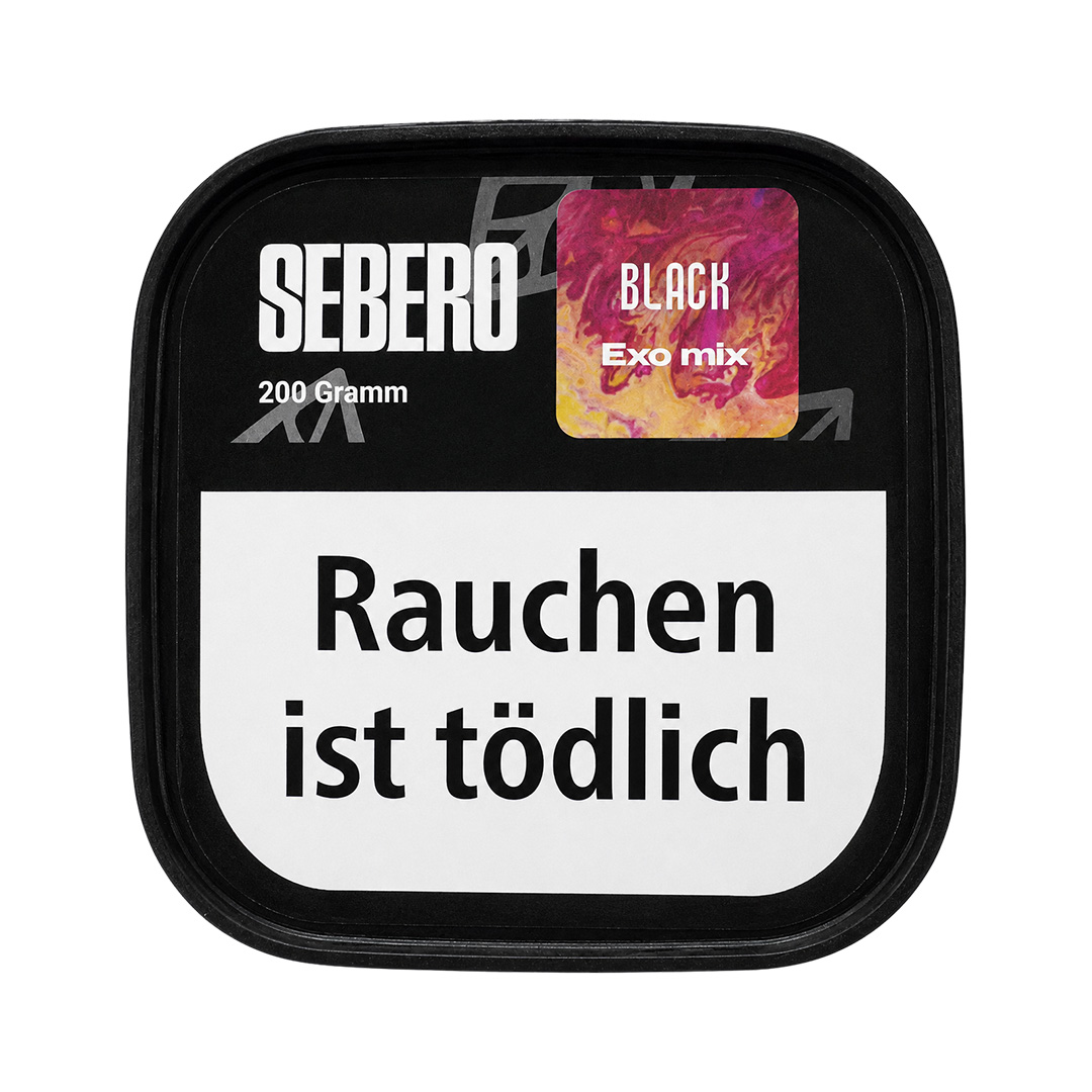 Sebero Darkblend Shisha Tabak Black Exo Mix 200g Sebero Darkblend Shisha Tabak Black Exo Mix 200g
