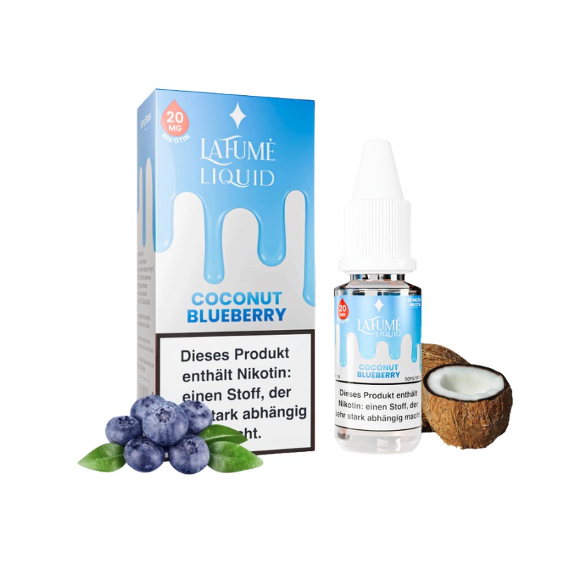 La Fume - Coconut Blueberry Nikotinsalz Liquid 10ml | 20mg/ml