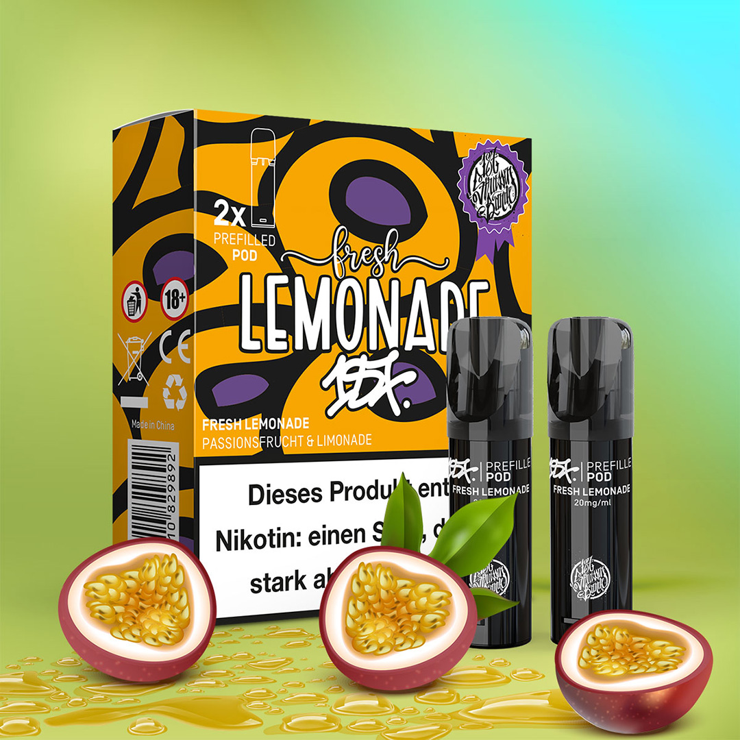 187 - POD - Fresh Lemonade 2% Nikotin (2er Pack) 187 - POD - Fresh Lemonade 2% Nikotin (2er Pack)