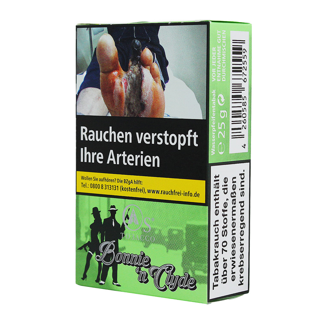 OS Shisha Tabak Bonnie & Clyde 25g