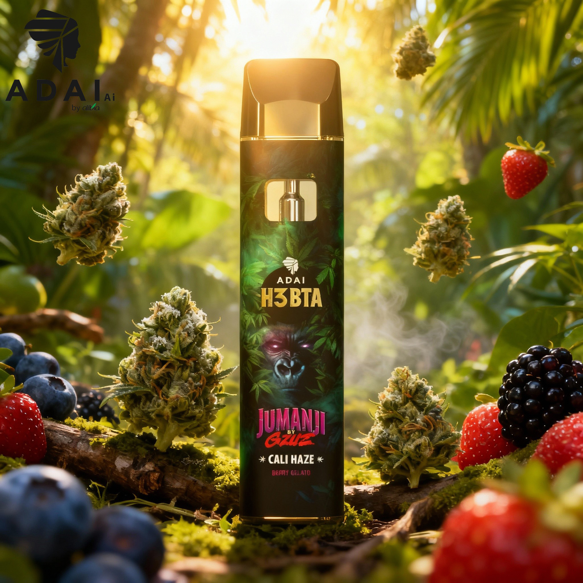 Jumanji H3BTA Vape - Cali Haze 1ml