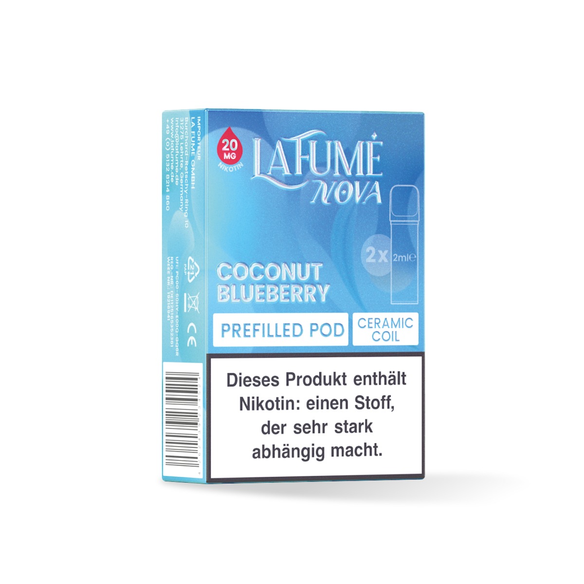 La Fume Nova Pod Coconut Blueberry La Fume Nova Pod Coconut Blueberry