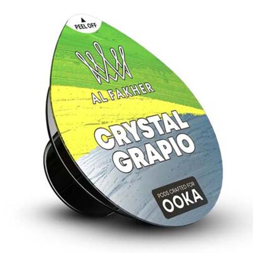 Al Fakher OOKA Pod Crystal Grapio Al Fakher OOKA Pod Crystal Grapio