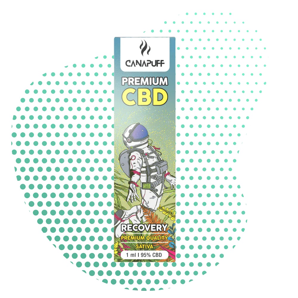 Canapuff CBD Vape - Recovery 1ml