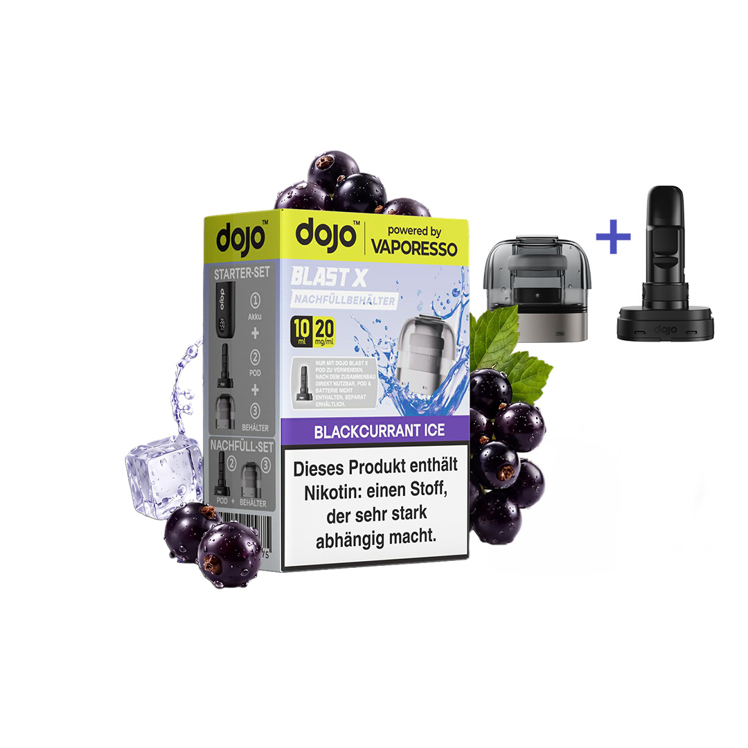 Dojo Blast X Pod Blackcurrant Ice 10ml
