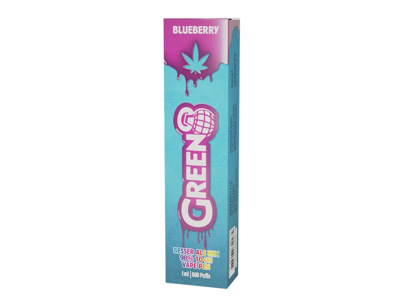 Green 8 10-OH Vape Blueberry