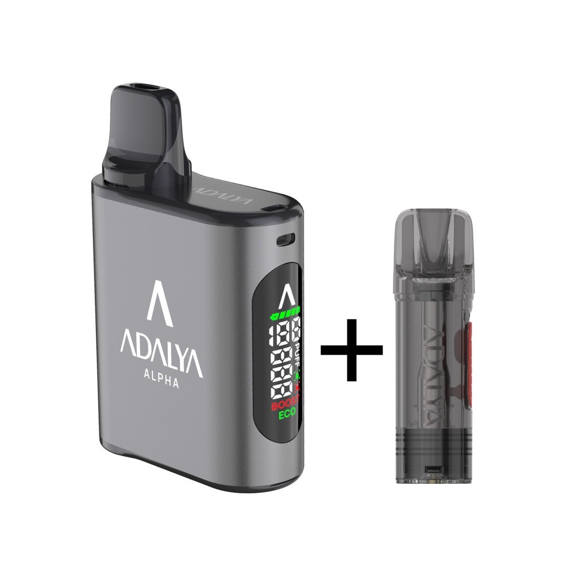 Adalya Alpha Pod System Akkuträger Space Gray Adalya Alpha Pod System Akkuträger Space Gray