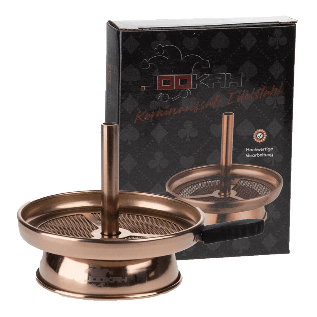 Jookah-Kamin-Aufsatz-Bronze-Edition2 Jookah Kaminaufsatz - Edelstahl Bronze