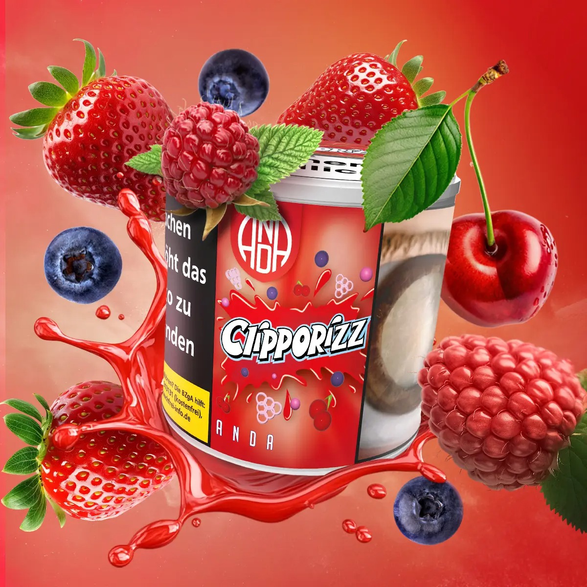 Anda Shisha Tabak - Clipporizz 200g