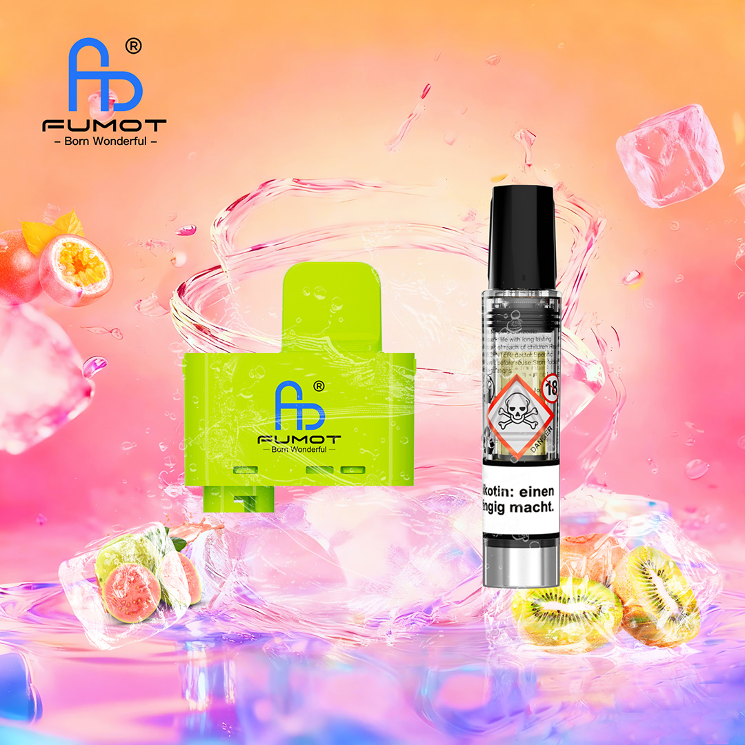 RandM Tornado Big Puff Pod Kiwi Passionfruit Guava 10ml RandM Tornado Big Puff Pod Kiwi Passionfruit Guava 10ml