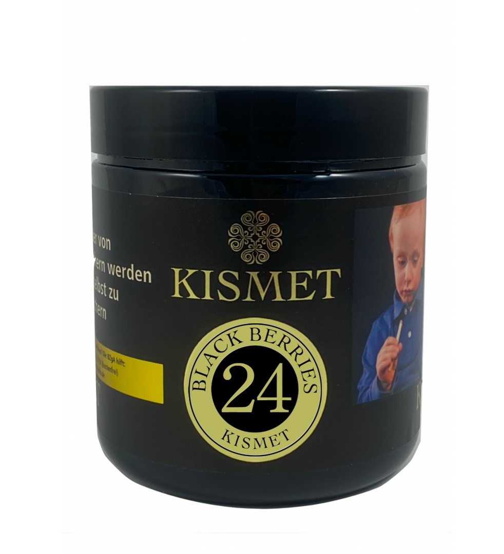 Kismet Shisha Tabak Black Berries 200g Dose Kismet Shisha Tabak Black Berries 200g Dose