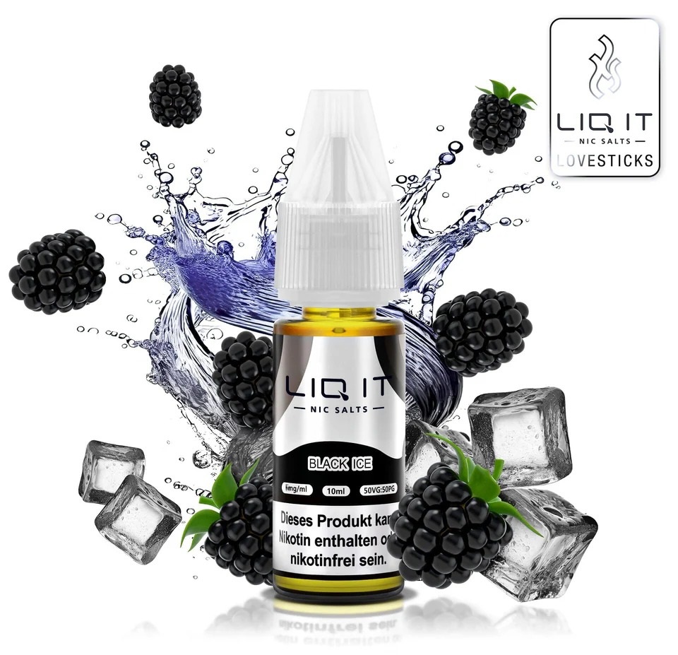 Lovesticks Liq It Liquid Black Ice 10ml Lovesticks Liq It Liquid Black Ice 10ml