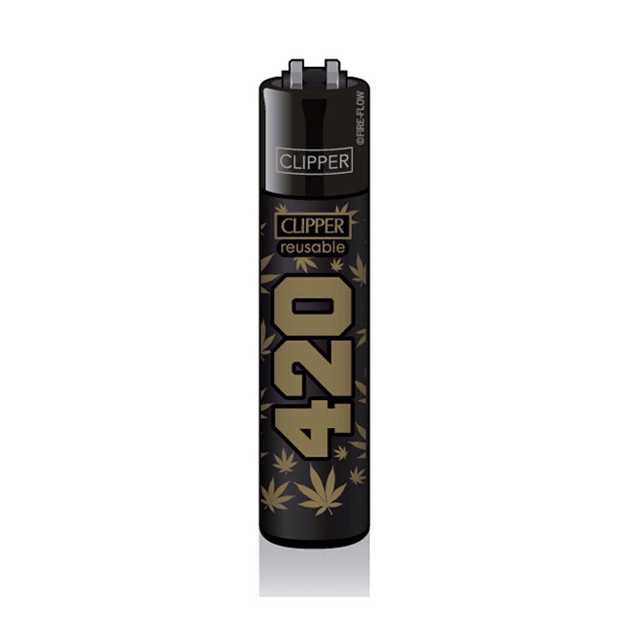 CLIPPER Feuerzeug - 420 Collection - Motiv 420 Gold