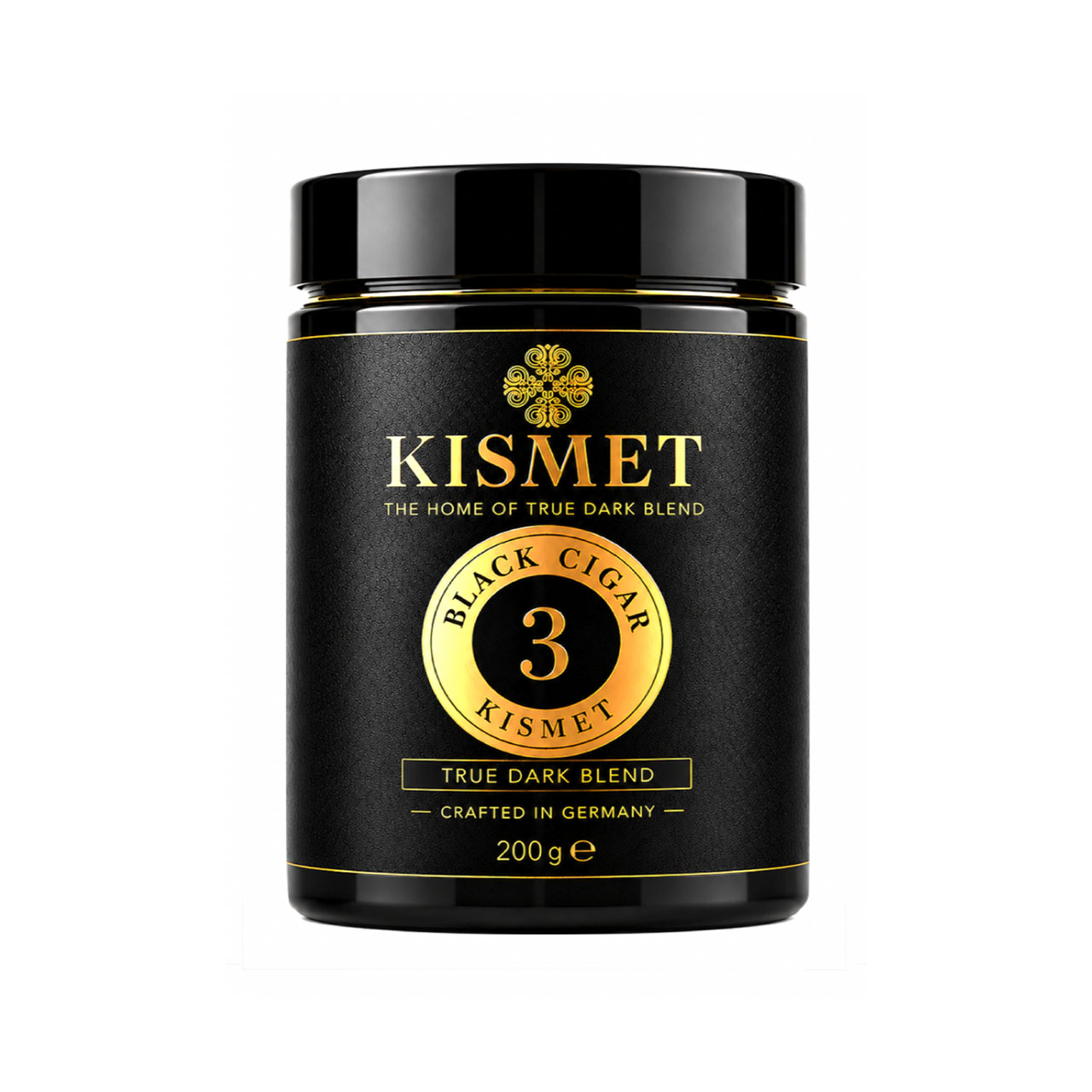 Kismet Darkblend Shisha Tabak Black Cigar #3 200g