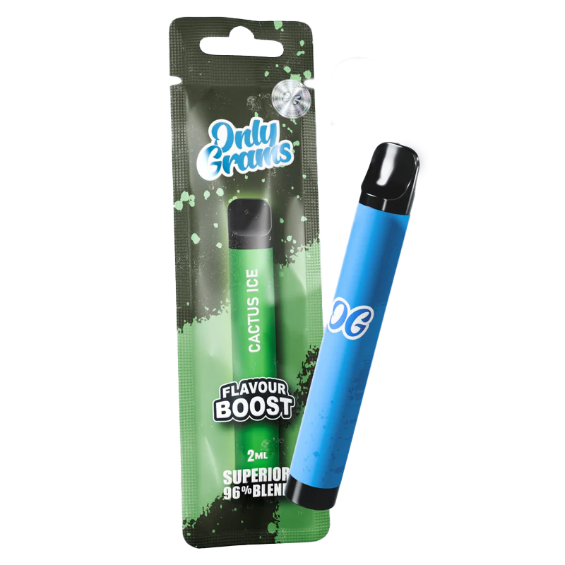 Only Grams Superior Blend Flavour Boost Vape Cactus Ice 2ml Only Grams Superior Blend Flavour Boost Vape Cactus Ice 2ml