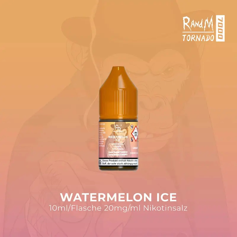 Randm Tornado Watermelon Ice Nic Salt Liquid 10ml 20mg Randm Tornado Watermelon Ice Nic Salt Liquid 10ml 20mg