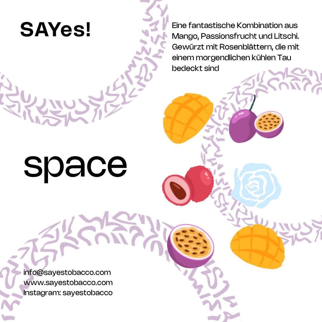 SAYes! Shisha Tabak Space 200g SAYes! Shisha Tabak Space 200g