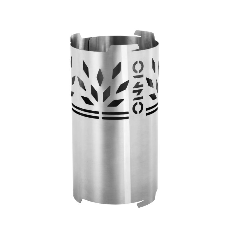 Onmo Shisha Wind Cover Silver Onmo Shisha Windschutz Silber