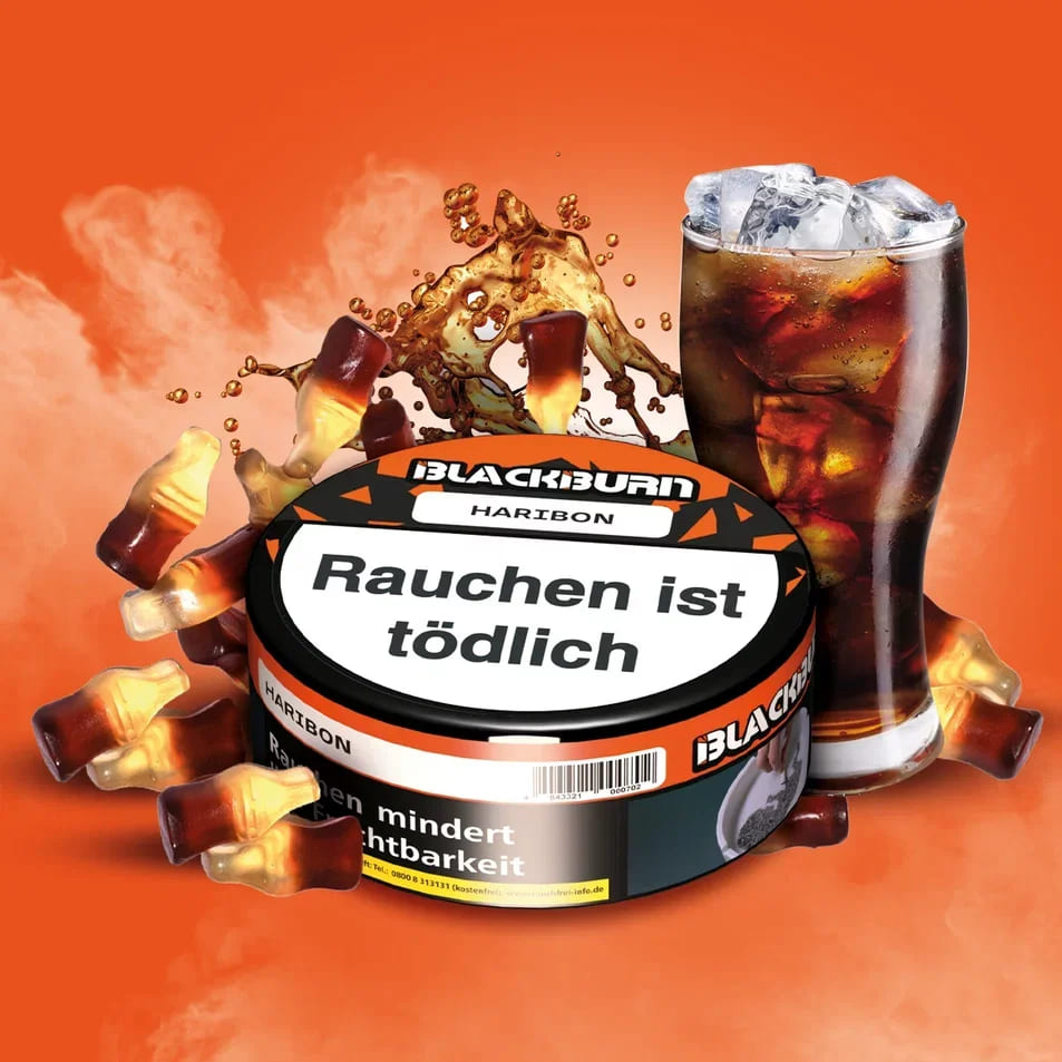Blackburn Shisha Tabak Haribon 100g Blackburn Shisha Tabak Haribon 100g