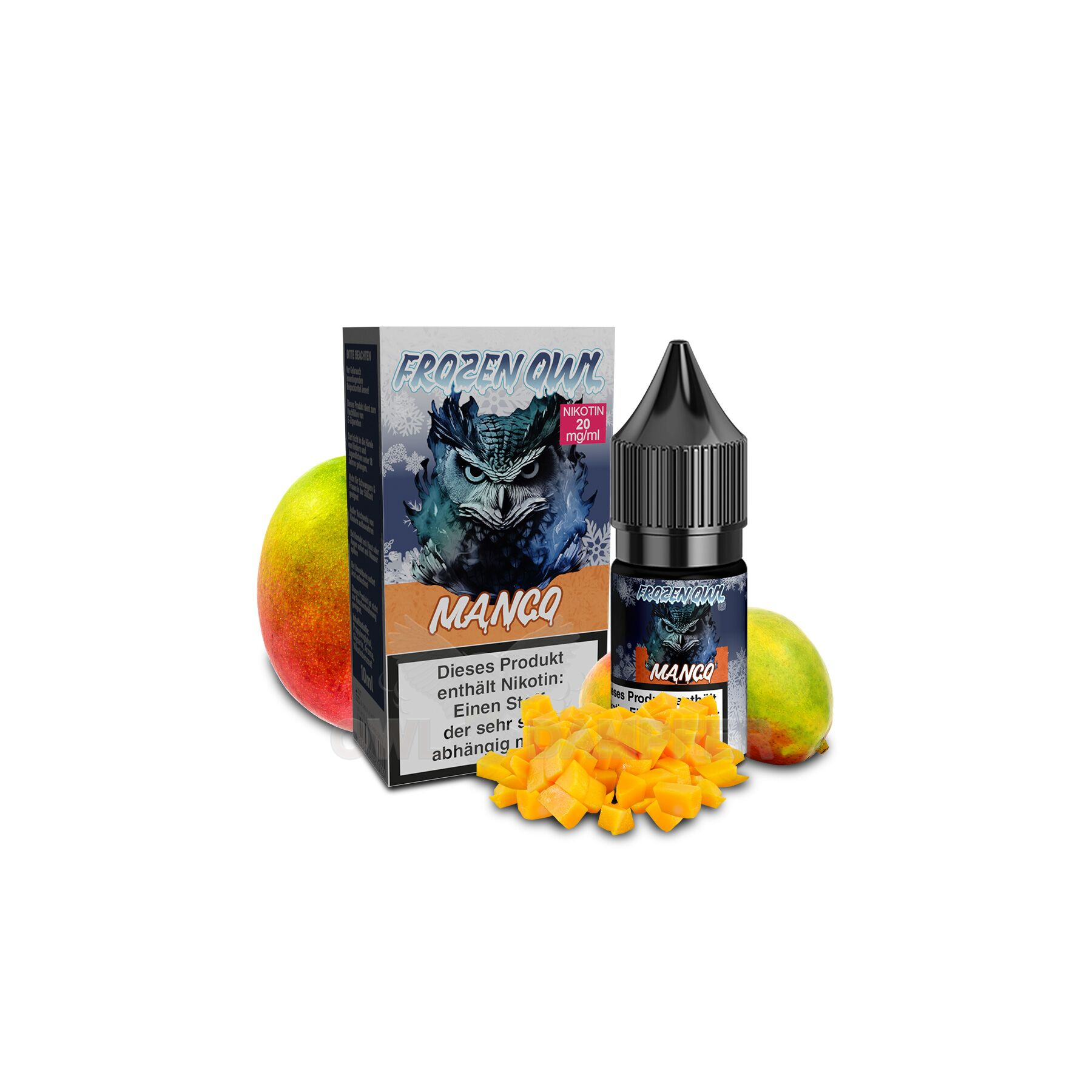 Frozen Owl - Mango Nikotinsalz Liquid 10ml | 20mg/ml