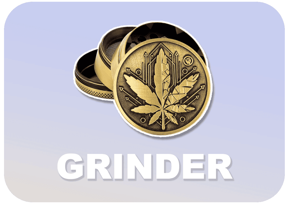 Button zu der Grinder Kategorie Button zu der Grinder Kategorie