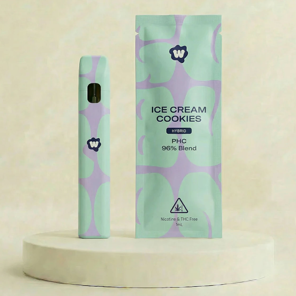 Weed For Friends PHC Vape Ice Cream Cookies 1ml Weed For Friends PHC Vape Ice Cream Cookies 1ml