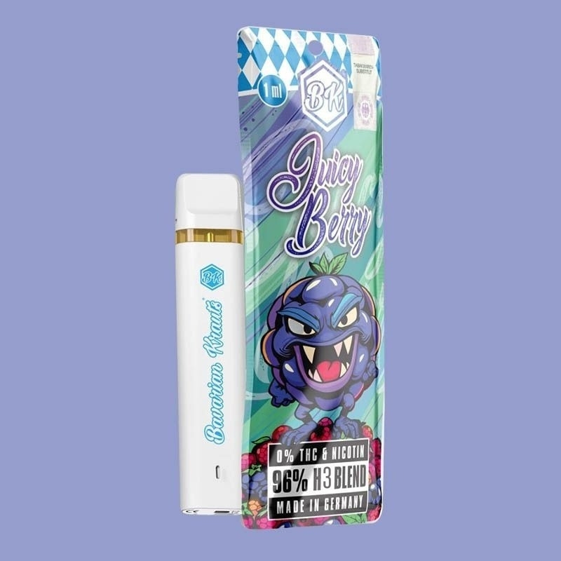 Bavarian Krauts H3 Blend Vape Juicy Berry 1ml Bavarian Krauts H3 Blend Vape Juicy Berry 1ml