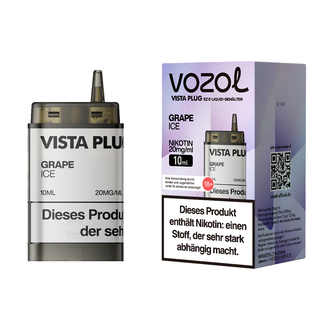 Vozol - Vista Plug EZ Pod - Grape Ice 10ml