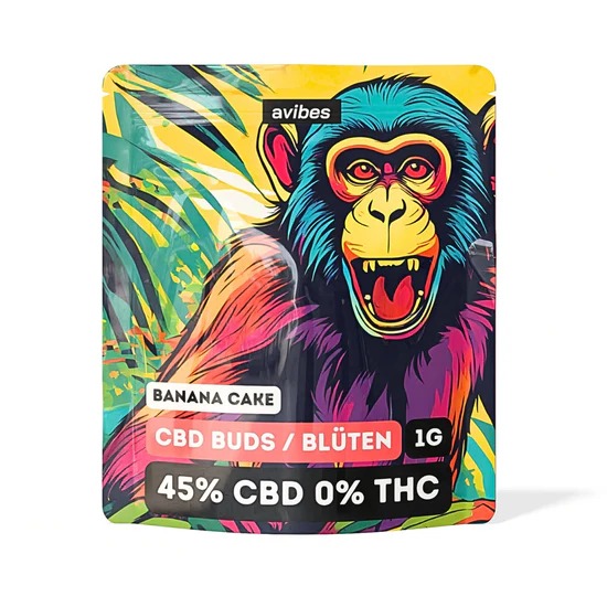 avibes CBD Blüte Banana Cake