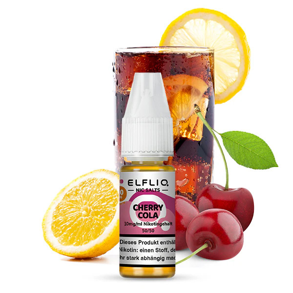 Elfbar Elfliq Cherry Cola 10ml 10mg