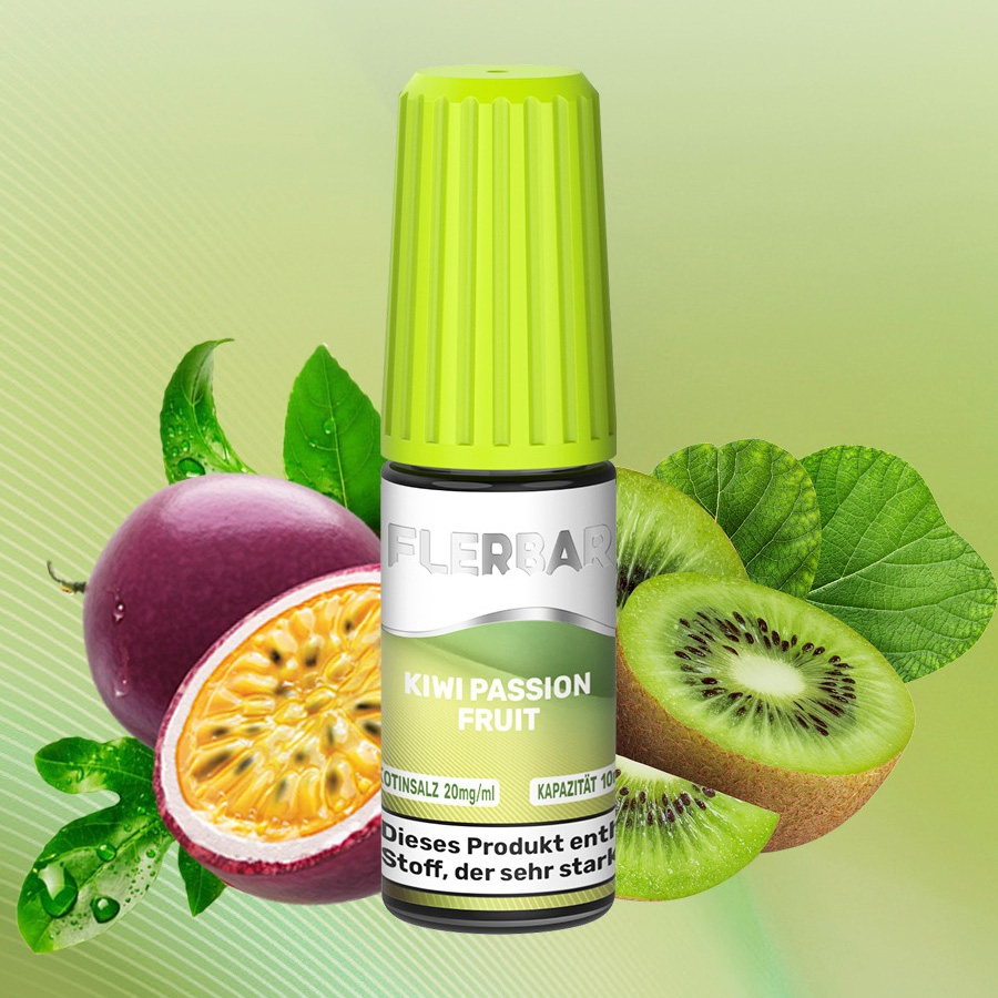Flerbar Liquid Kiwi Passion Fruit 10ml 20mg