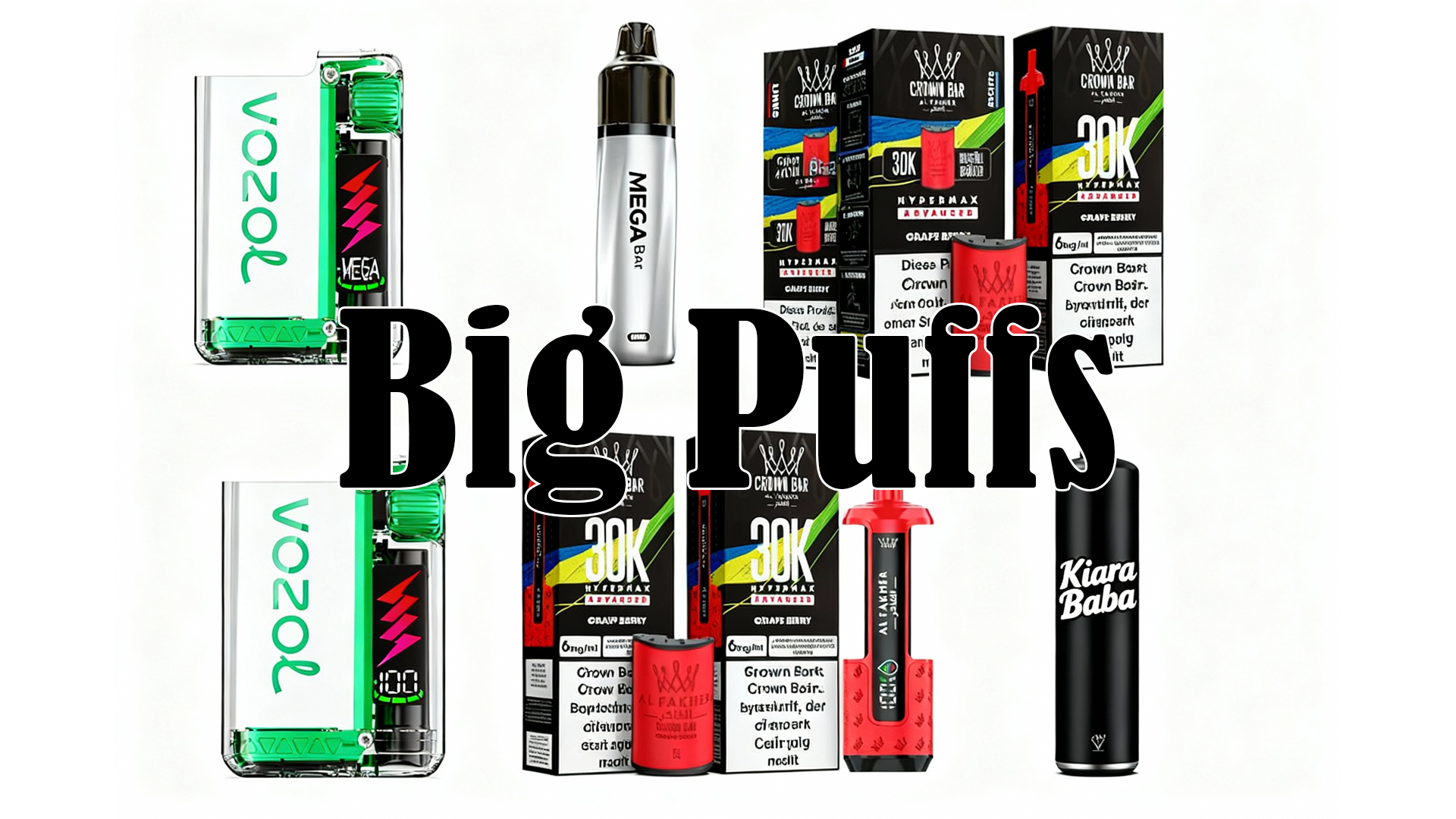 Big Puffs Vapes – Die neue Generation legaler Mehrweg-Vapes mit bis zu 10.000 Zügen