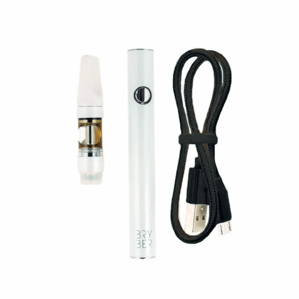 Bunte Blüte x Bryber CBD Vape Pen Starterpack Super Silver Haze 0,5 ml Inhalt Bunte Blüte x Bryber CBD Vape Pen Starterpack Super Silver Haze 0,5 ml Inhalt