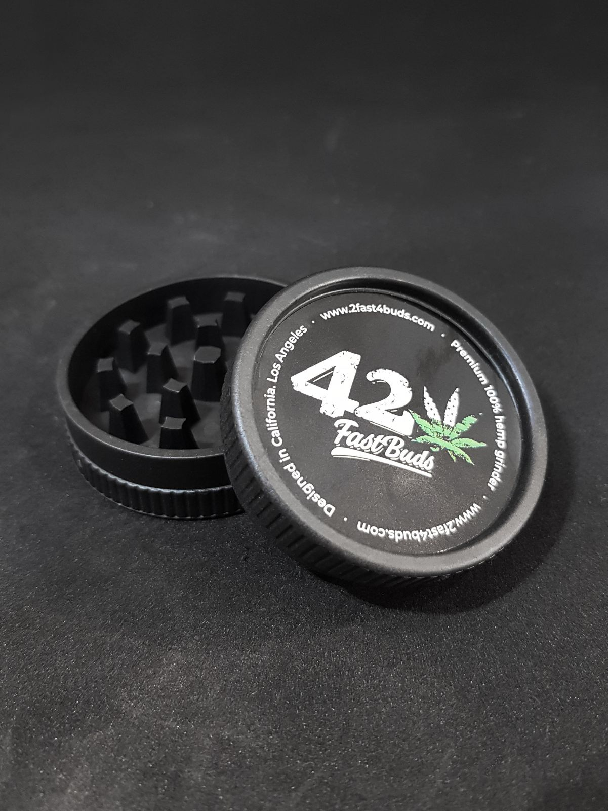 420 Fast Buds - Hemp Grinder 2 teilig