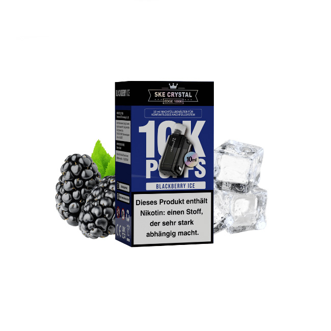 SKE Crystal Edge 10K Pod Blackberry Ice 10ml SKE Crystal Edge 10K Pod Blackberry Ice 10ml