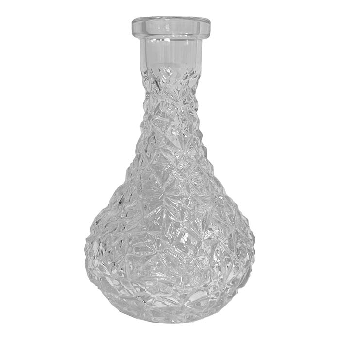 Vessel Glass - Drop Crystal Transparent