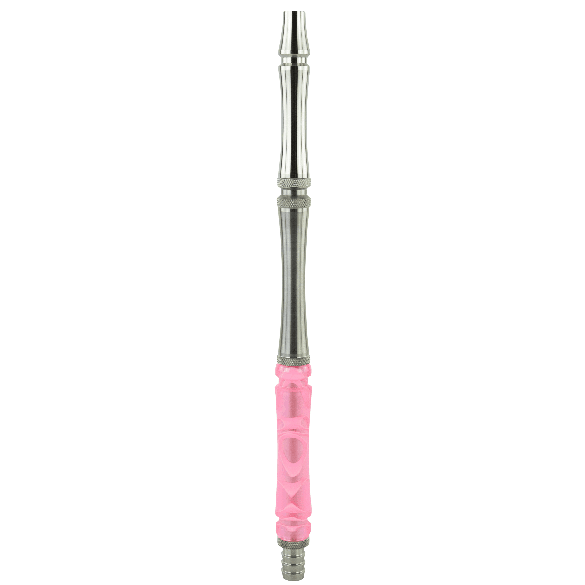 Moze-Breeze-Two-Line-Stainless-Steel-Moutpiece-Wavy-Pink Moze - Stainless Steel Mouthpiece - Wavy Pink