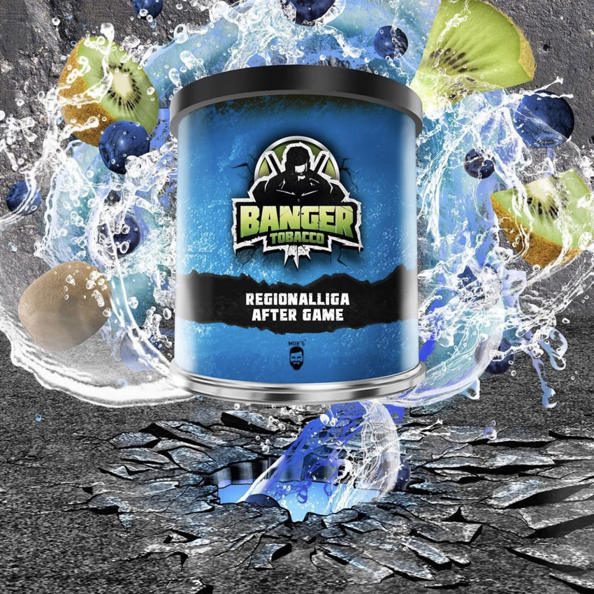 Banger Shisha Tabak Regionalliga After Game 200g Banger Shisha Tabak Regionalliga After Game 200g