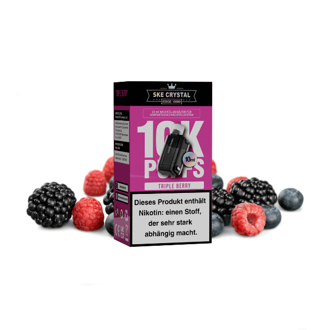 SKE Crystal Edge 10K Pod Triple Berry 10ml SKE Crystal Edge 10K Pod Triple Berry 10ml