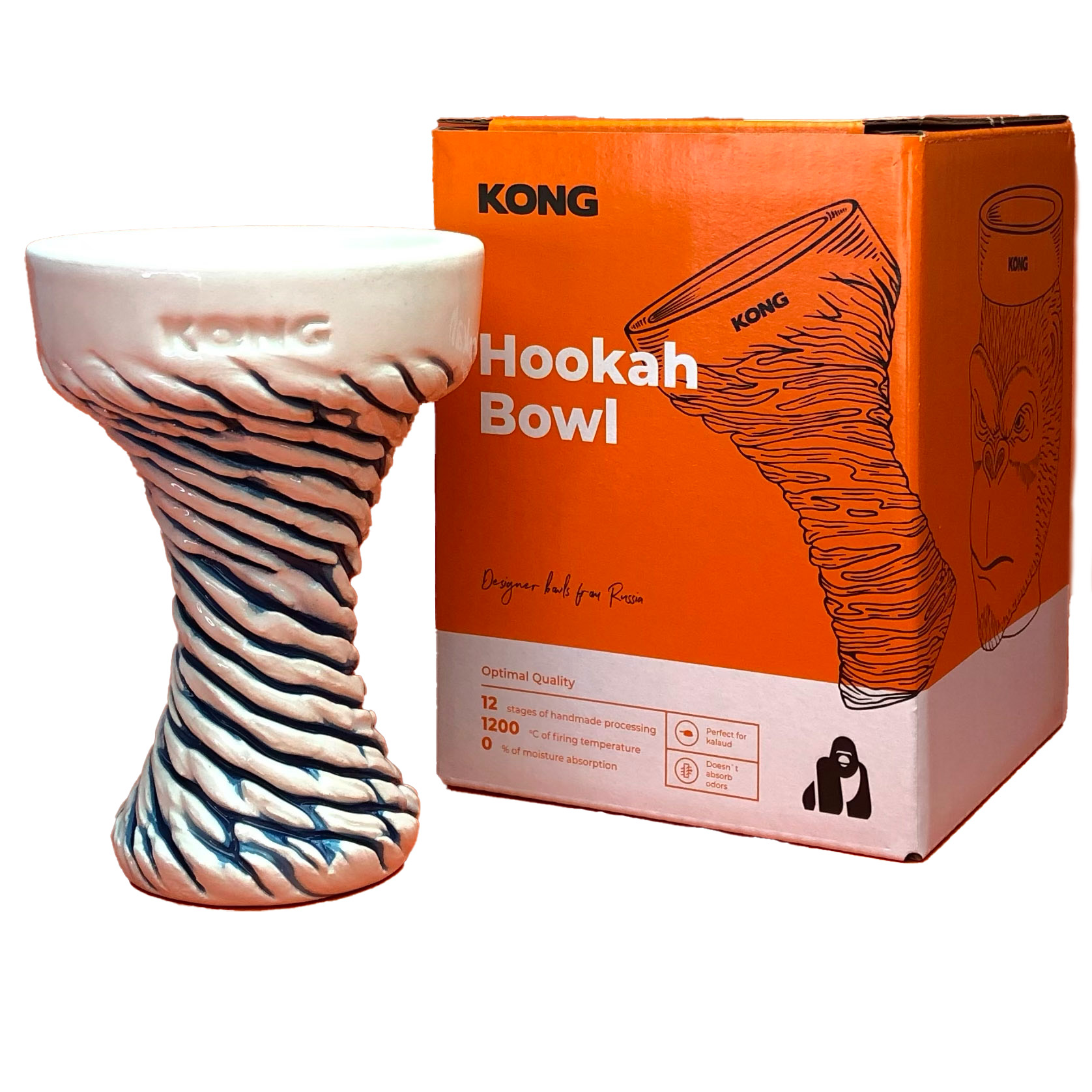 Kong Shisha Mehrlochkopf Ice Kong Shisha Mehrlochkopf Ice
