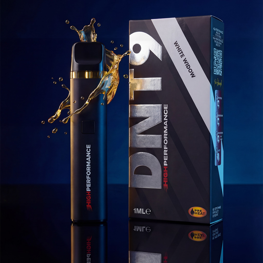 High Performance DNT-9 Vape White Widow 1ml High Performance DNT-9 Vape White Widow 1ml