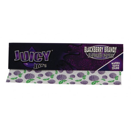 Juicy Jay's - Mix N Roll King Size Slim Longpapers mit Geschmack - Blackberry Brandy