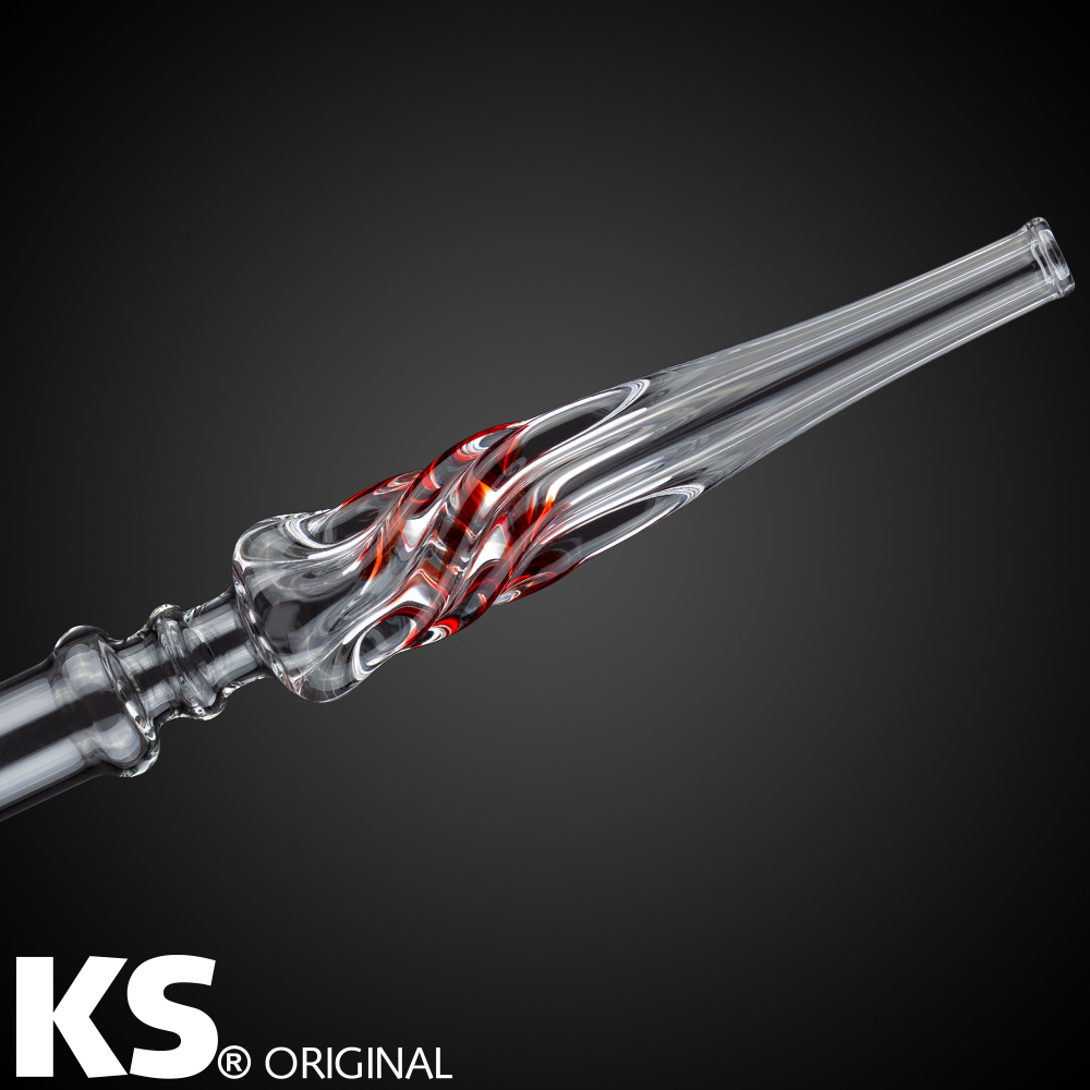 KS Glasmundstück Stardust Red Tip KS Glasmundstück Stardust Red Tip