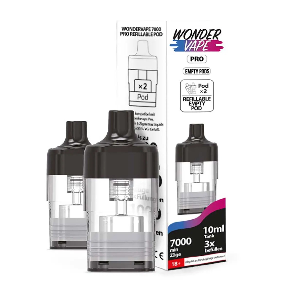 Wondervape 7000 Pro Pod 2er Pack Wondervape 7000 Pro Pod 2er Pack