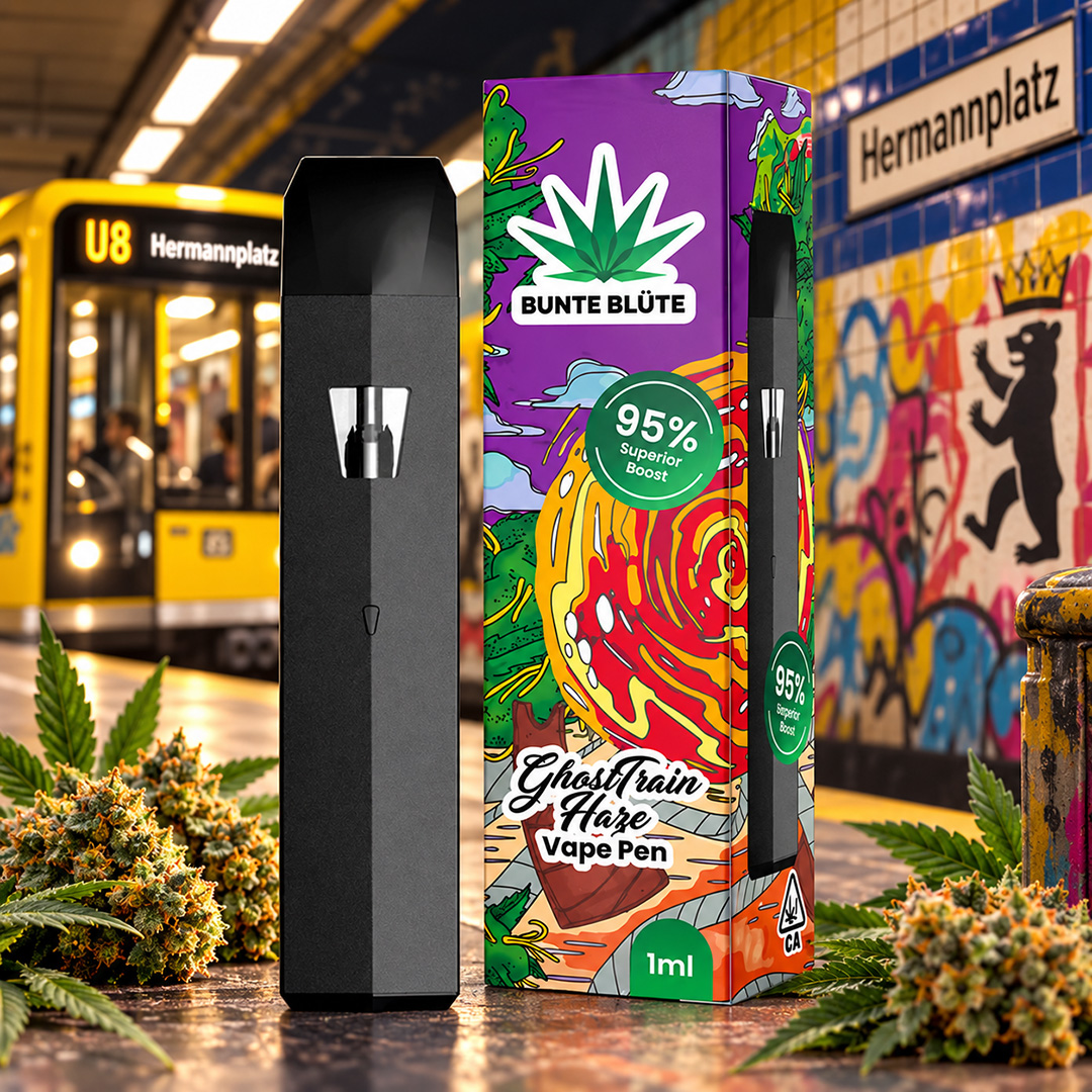 Bunte Blüte Superior Blend Vape Ghost Train Haze Bunte Blüte Superior Blend Vape Ghost Train Haze