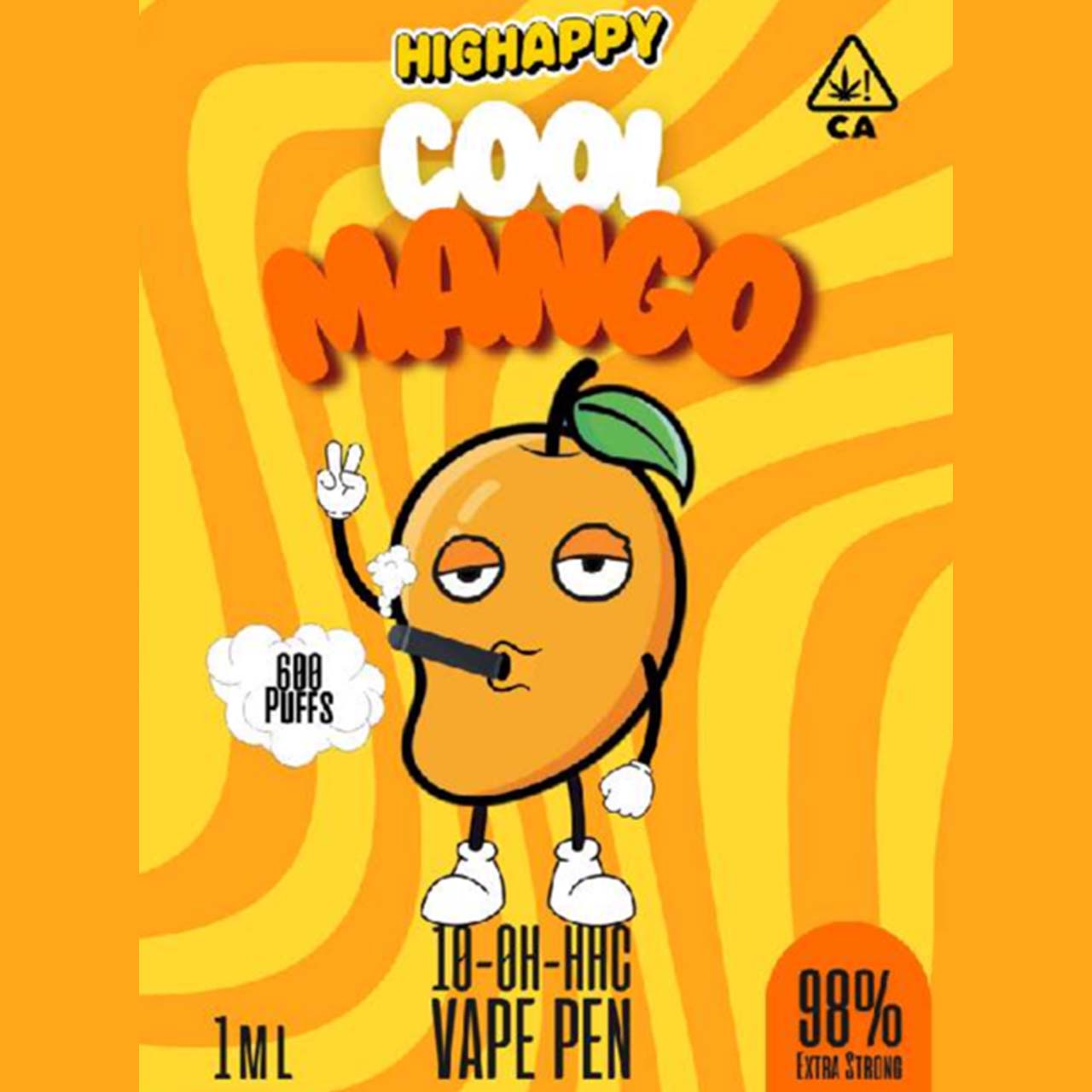 Highappy 10-OH-HHC Vape - Cool Mango 1ml