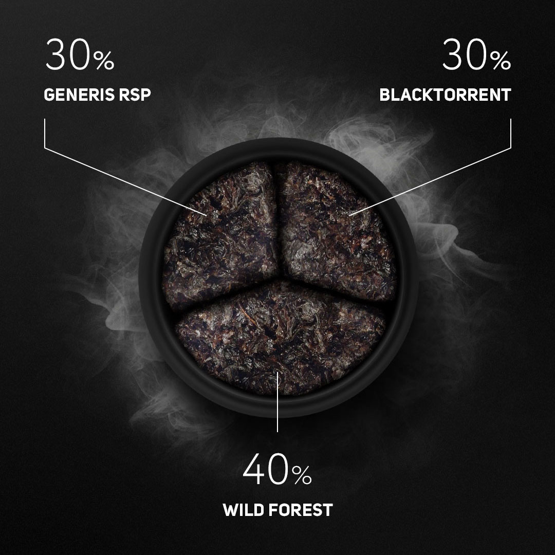 Darkside Tobacco - Base Wild Forest 25g Probierpackung