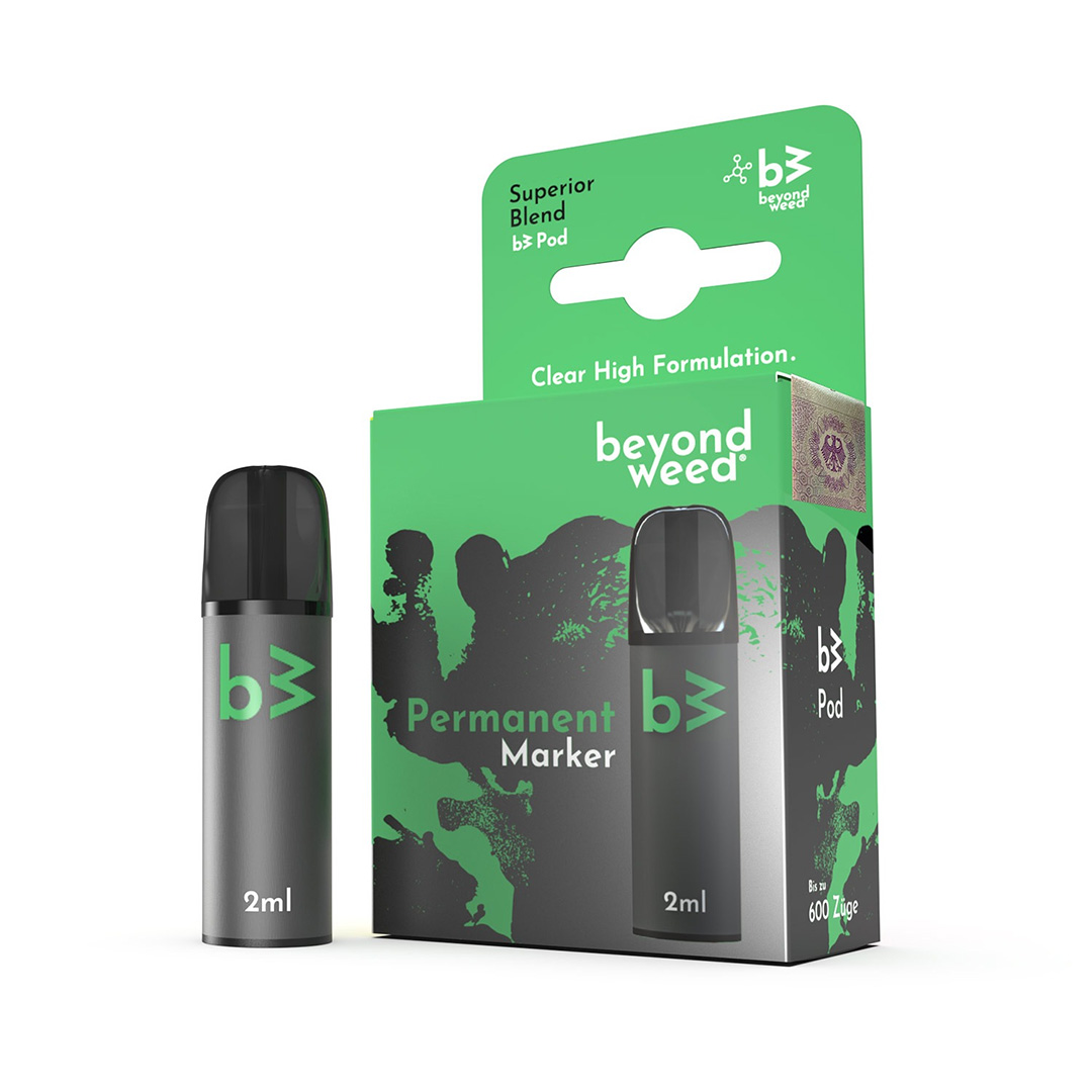 Beyond Weed - B3 Superior Blend Pod - Permanent Marker 2ml Beyond Weed - B3 Superior Blend Pod - Permanent Marker 2ml