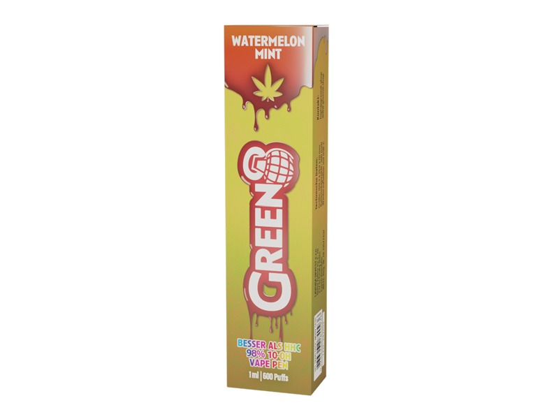 Green 8 10-OH Vape Watermelon Mint