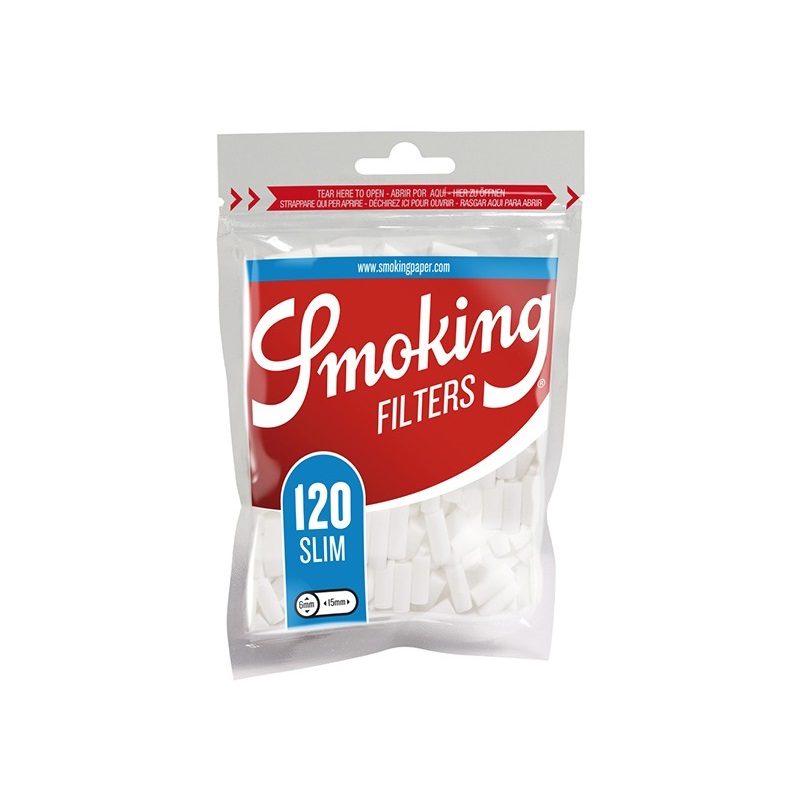Smoking Classic Filter Slim 120 Stück Smoking Classic Filter Slim 120 Stück